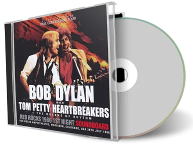 Artwork Cover of Bob Dylan And Tom Petty 1986-07-26 CD Morrison Soundboard