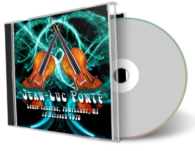 Artwork Cover of Jean-Luc Ponty 1978-10-13 CD Pawtucket Audience