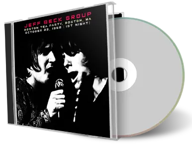 Artwork Cover of Jeff Beck Group 1968-10-22 CD Boston Audience