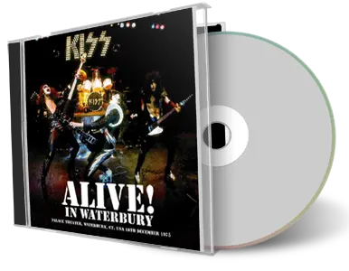 Artwork Cover of Kiss 1975-12-18 CD Waterbury Audience