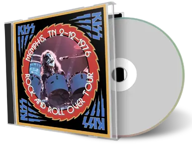 Artwork Cover of Kiss 1976-12-02 CD Memphis Audience