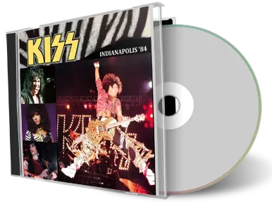 Artwork Cover of Kiss 1984-12-02 CD Indianapolis Audience