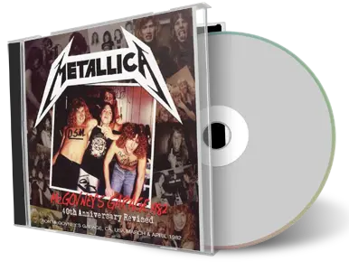 Artwork Cover of Metallica Compilation CD Mcgovneys Garage 1982 Soundboard