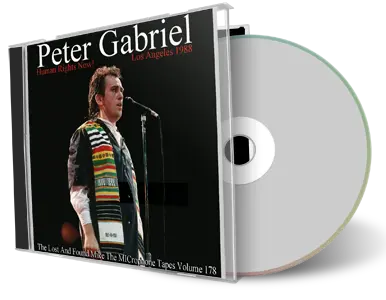 Artwork Cover of Peter Gabriel 1988-09-21 CD Los Angeles Audience