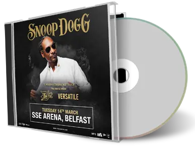 Artwork Cover of Snoop Dogg 2023-03-14 CD Belfast Audience