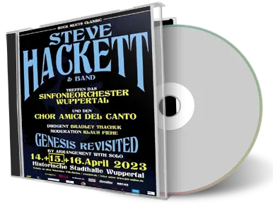 Artwork Cover of Steve Hackett 2023-04-15 CD Wuppertal Audience