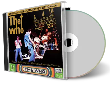 Artwork Cover of The Who 1980-06-23 CD Los Angeles Audience
