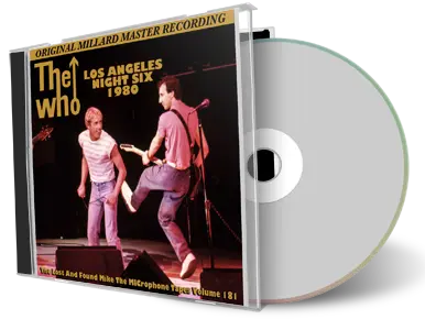 Artwork Cover of The Who 1980-06-27 CD Los Angeles Audience