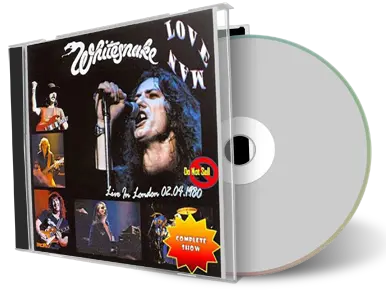 Artwork Cover of Whitesnake 1980-04-02 CD London Audience