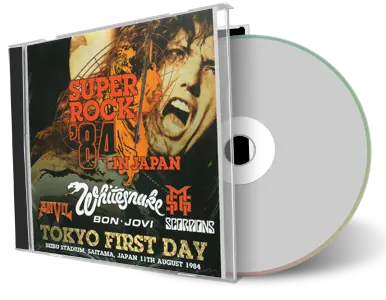 Artwork Cover of Whitesnake 1984-08-11 CD Saitama Audience