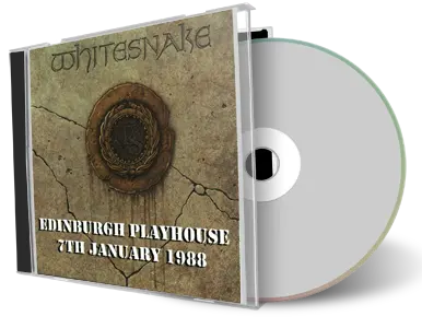 Artwork Cover of Whitesnake 1988-01-07 CD Edinburgh Audience