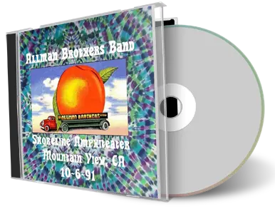 Artwork Cover of Allman Brothers Band Compilation CD Shoreline Amphiteater 1991 Soundboard