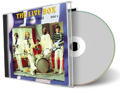 Artwork Cover of Beach Boys Compilation CD The Live Box 1965-1968 Vol 2 Soundboard