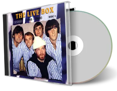 Artwork Cover of Beach Boys Compilation CD The Live Box 1965-1968 Vol 3 Soundboard