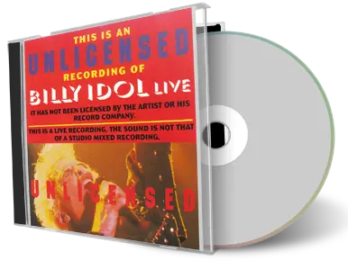 Artwork Cover of Billy Idol 2003-09-12 CD Asbury Park Soundboard