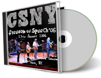 Artwork Cover of Csny 2006-08-27 CD New York Audience