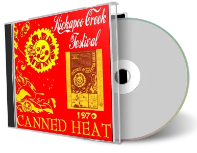 Artwork Cover of Canned Heat 1970-05-30 CD Kickapoo Creek Festival Soundboard