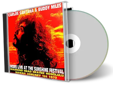 Artwork Cover of Carlos Santana And Buddy Miles 1972-01-01 CD Honolulu Soundboard