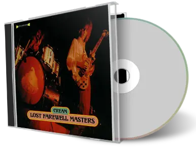 Artwork Cover of Cream 1968-10-19 CD Lost Farewell Masters Soundboard