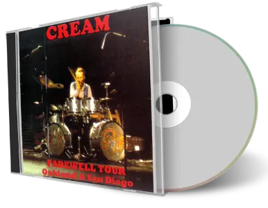Artwork Cover of Cream Compilation CD Final Us Tour October 1969 Soundboard