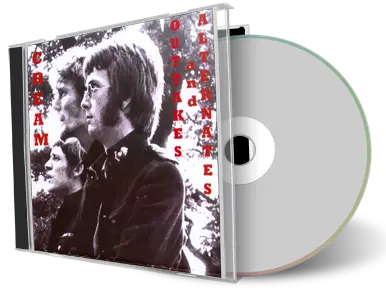 Artwork Cover of Cream Compilation CD Outtakes And Alternates Soundboard