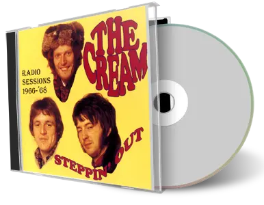 Artwork Cover of Cream Compilation CD Steppin Out 1966-1968 Soundboard