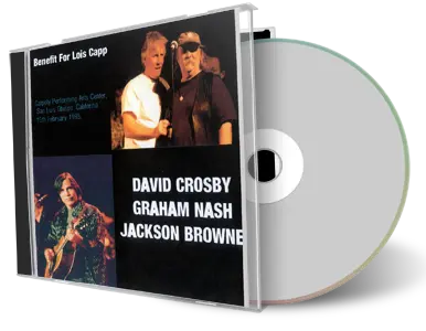 Artwork Cover of Crosby Nash And Browne 1998-02-15 CD San Luis Obispo Audience