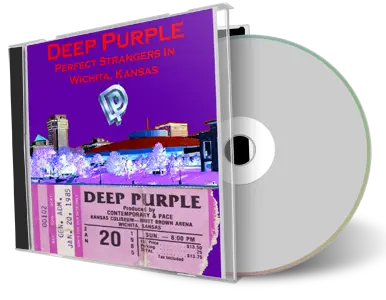 Artwork Cover of Deep Purple 1985-01-20 CD Wichita Audience