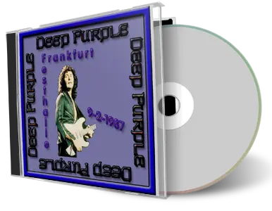 Artwork Cover of Deep Purple 1987-02-09 CD Frankfurt Audience