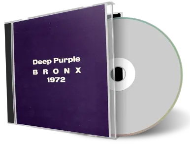 Artwork Cover of Deep Purple Compilation CD Bronx 1972 Audience
