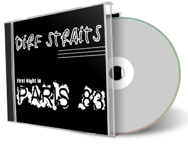Artwork Cover of Dire Straits 1983-06-19 CD Paris Audience
