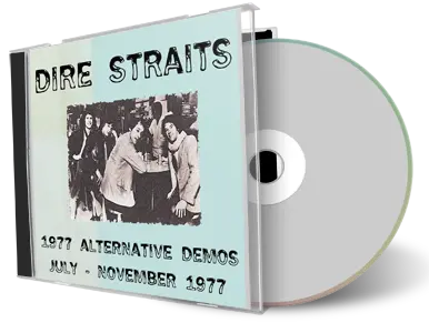 Artwork Cover of Dire Straits Compilation CD Alternative Demos 1977 Soundboard