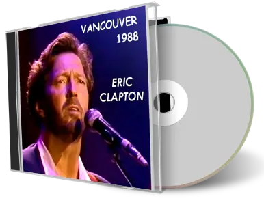 Artwork Cover of Eric Clapton 1988-09-28 CD Vancouver Audience