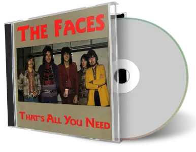 Artwork Cover of Faces Compilation CD Thats All You Need 1973 Soundboard