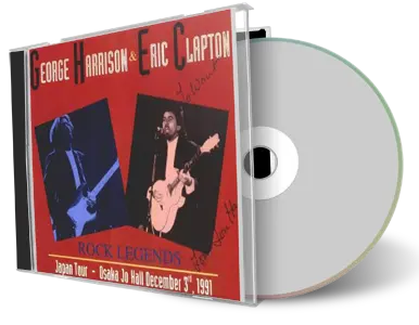 Artwork Cover of George Harrison 1991-10-12 CD Osaka Audience