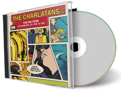 Artwork Cover of The Charlatans 2023-02-18 CD Los Angeles Audience