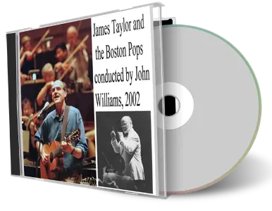 Artwork Cover of James Taylor 2002-07-17 CD Lenox Soundboard