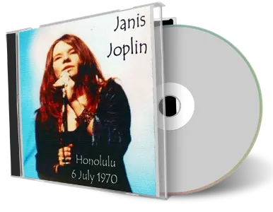 Artwork Cover of Janis Joplin 1970-07-06 CD Honolulu Soundboard