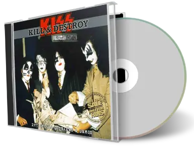 Artwork Cover of Kiss Compilation CD Kill And Destroy Demos 1975 Soundboard