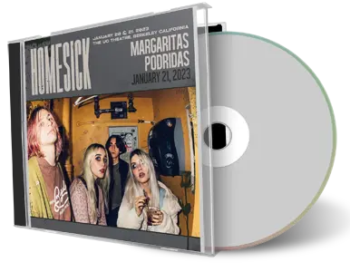 Artwork Cover of Margaritas Podridas 2023-01-21 CD Berkeley Audience