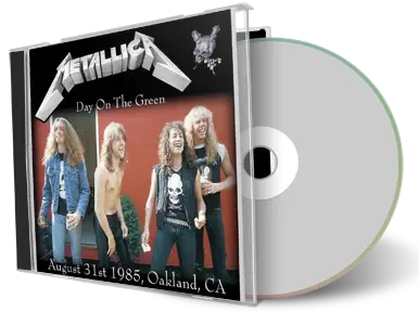 Artwork Cover of Metallica 1985-08-31 CD Oakland Audience