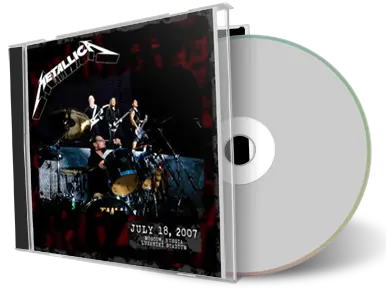 Artwork Cover of Metallica 2007-07-18 CD Moscow Soundboard