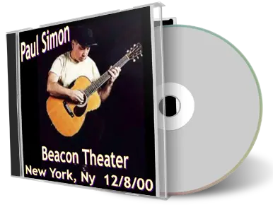 Artwork Cover of Paul Simon 2000-12-08 CD New York Soundboard