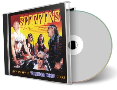 Artwork Cover of Scorpions 2003-08-15 CD Lorca Rock Soundboard