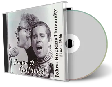 Artwork Cover of Simon And Garfunkel Compilation CD Baltimore 1966 Soundboard