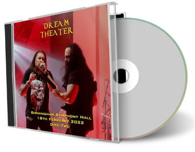 Artwork Cover of Dream Theater 2023-02-18 CD Birmingham Audience