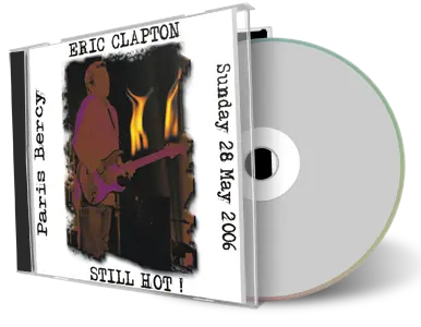 Artwork Cover of Eric Clapton 2006-05-28 CD Paris Audience
