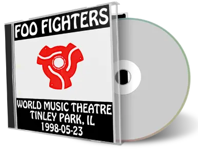 Artwork Cover of Foo Fighters 1998-05-23 CD Tinley Park Audience