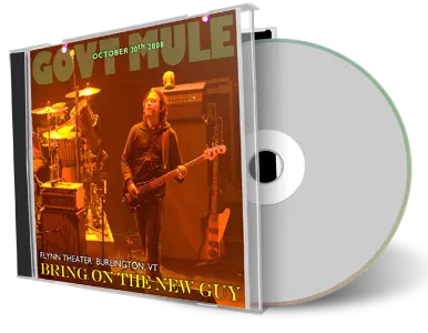 Artwork Cover of Govt Mule 2008-10-30 CD Burlington Audience