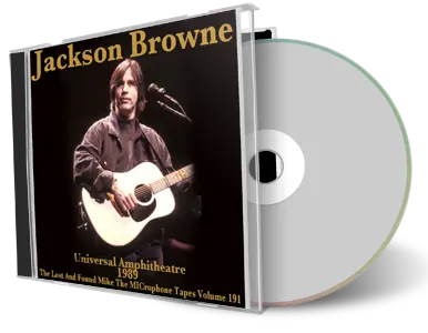 Artwork Cover of Jackson Browne 1989-08-13 CD Los Angeles Audience
